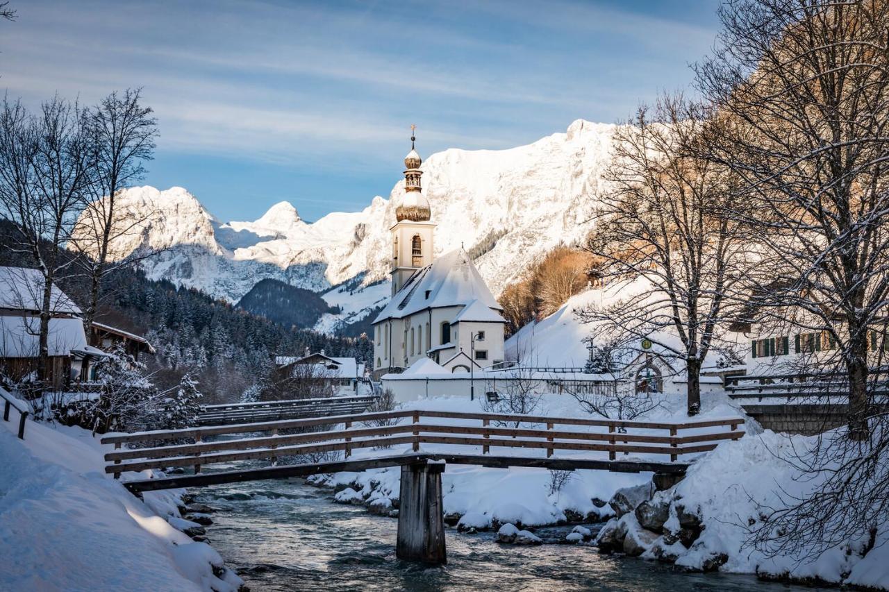 Ferienwohnung Im Gaestehaus Sieger-Brandner Ramsau bei Berchtesgaden Bagian luar foto
