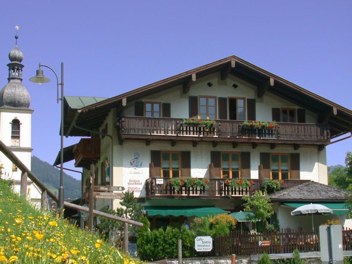 Ferienwohnung Im Gaestehaus Sieger-Brandner Ramsau bei Berchtesgaden Bagian luar foto